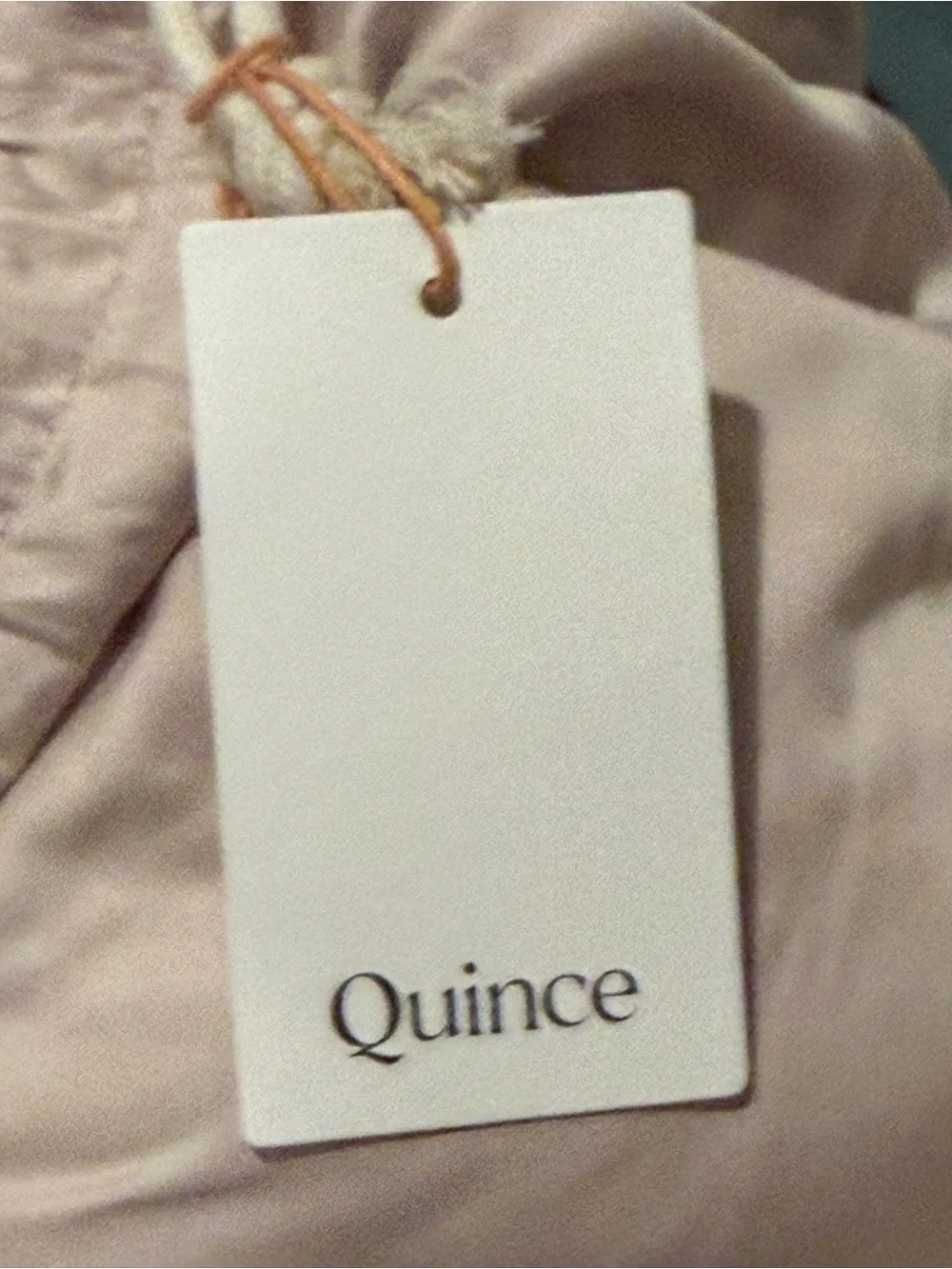 NWT QUINCE Organic Bamboo Sheet Set Soft Blush Pink Queen